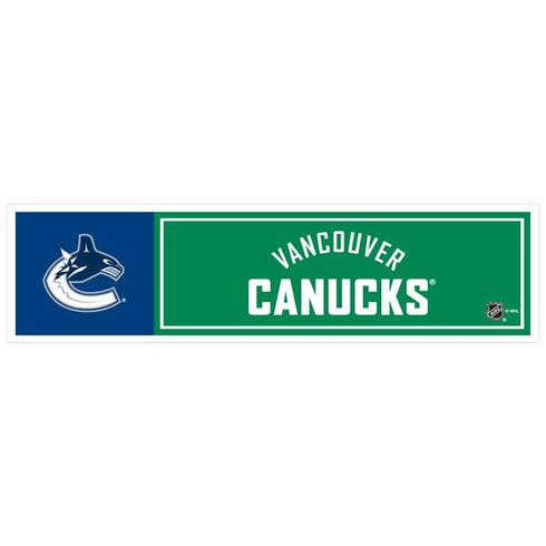 NHL Vancouver Canucks 11" x 3" Bumper Sticker